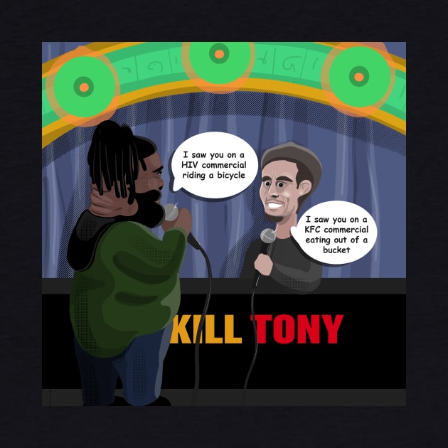 David Lucas & Tony Hinchcliffe Roasting Eachother - Kill Tony Podcast Merch & Gifts by Ina